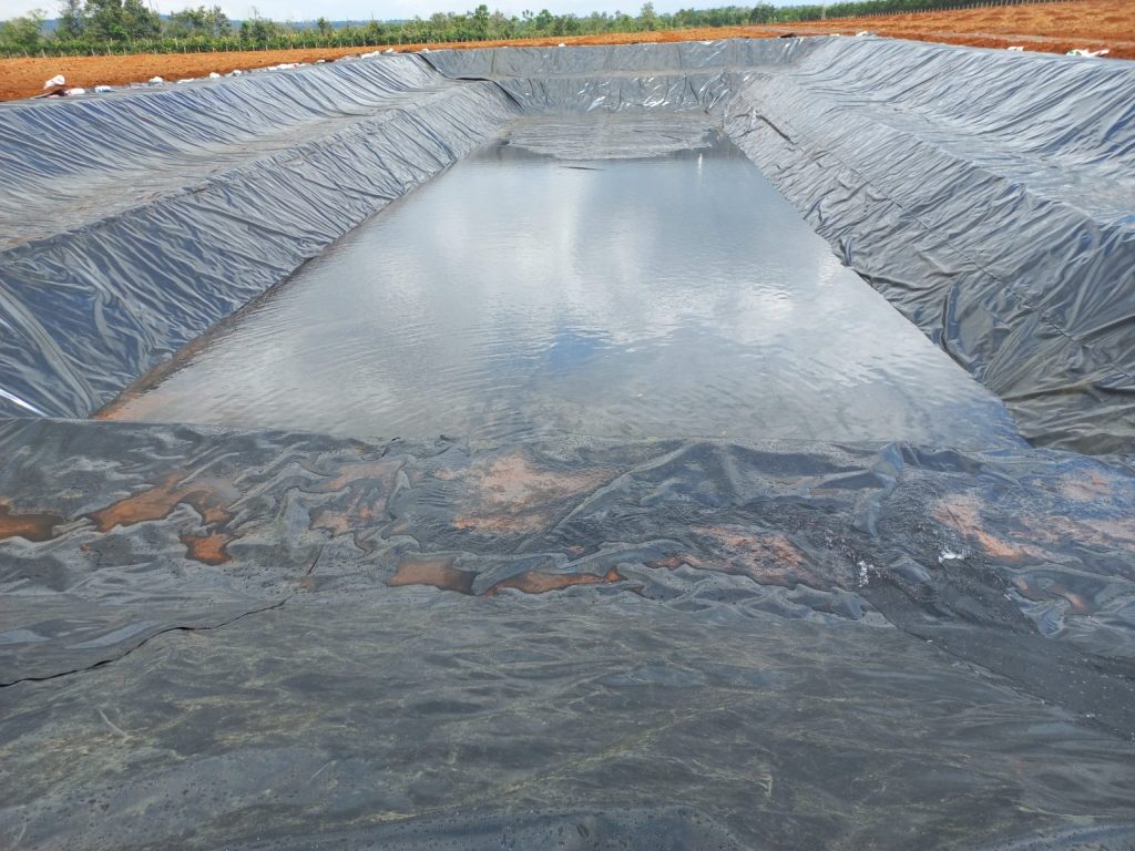 Bạt lót ao hồ chứa nước nuôi tôm cá HDPE ở Kon Tum