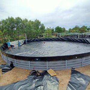 Bể tròn nuôi cá lươn ốc ếch HDPE