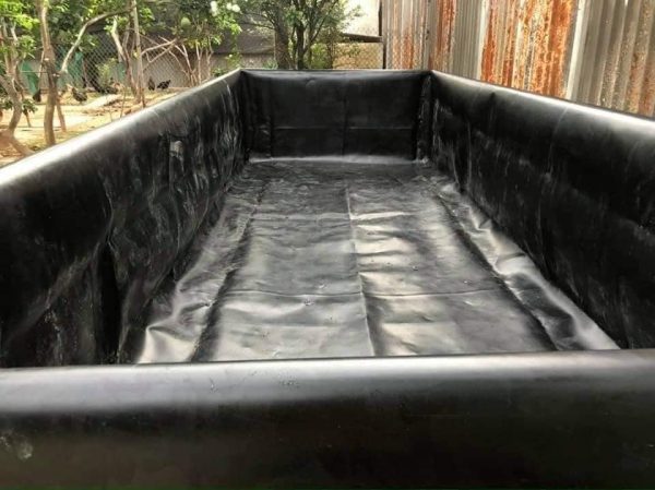 Bể hồ nổi bạt HDPE nuôi cá lươn ốc ếch