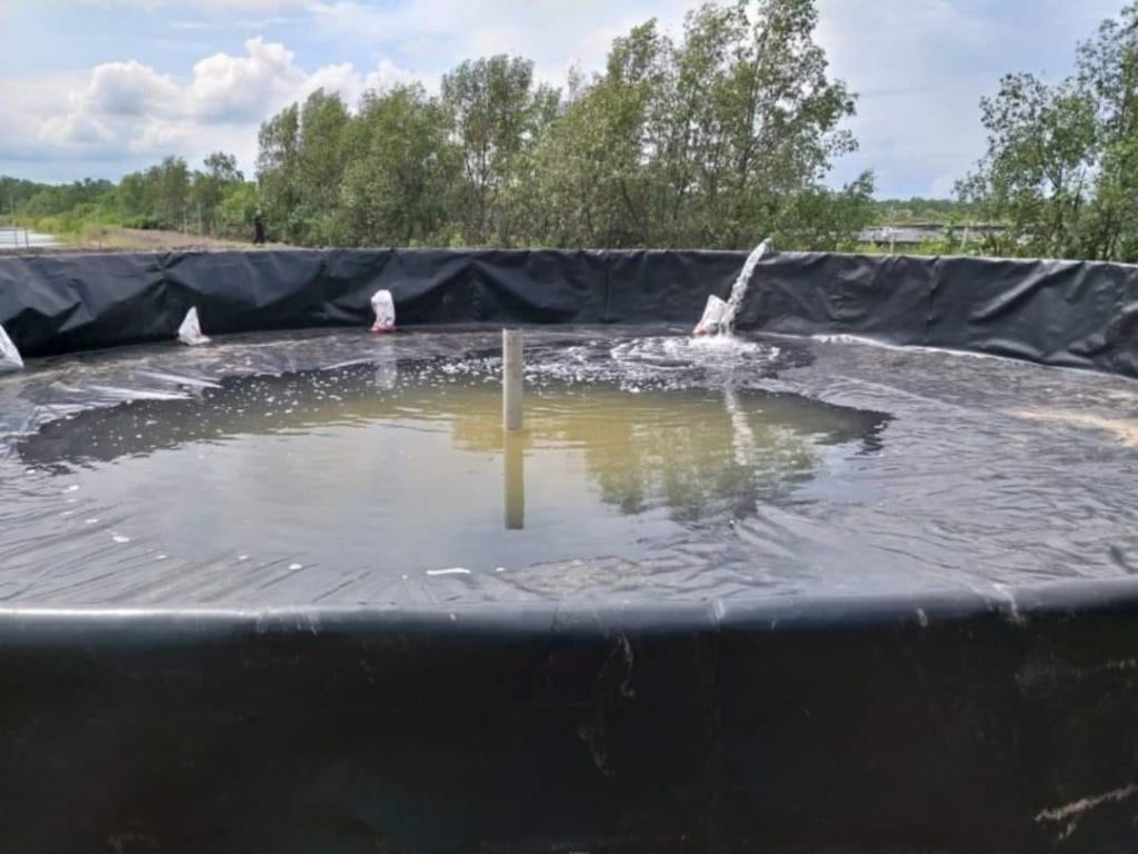 Bể hồ nổi bạt HDPE nuôi cá lươn ốc ếch Bể hồ nổi bạt HDPE nuôi cá lươn ốc ếch