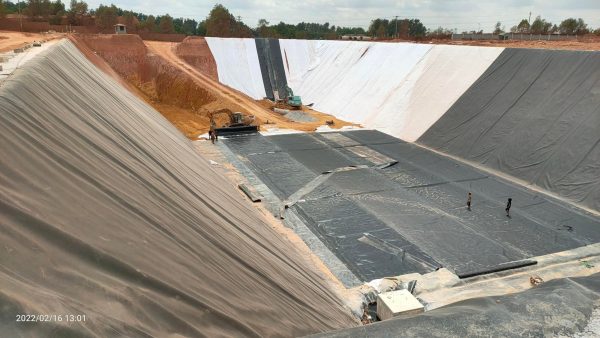 Bạt lót ao hồ nuôi tôm HDPE
