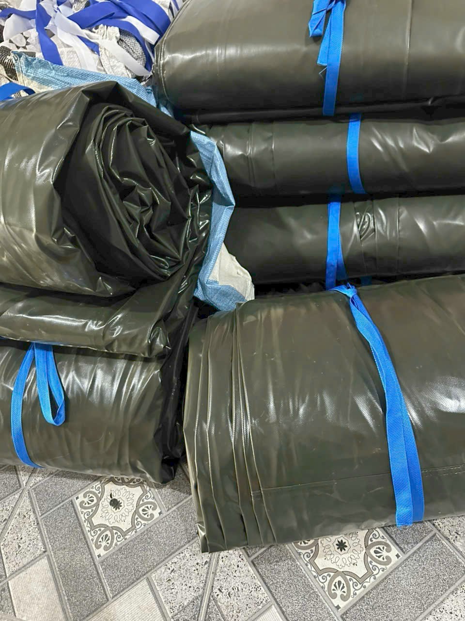 Sử dụng bạt myung sung korea nhựa PVC làm nhà bạt khung xếp Sử dụng bạt myung sung korea nhựa PVC làm nhà bạt khung xếp