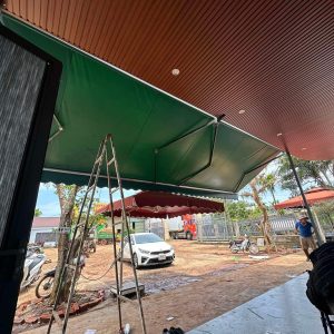 Bạt che nắng mưa mái hiên