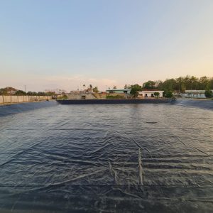 Lót ao hồ chứa nước bạt HDPE 1mm