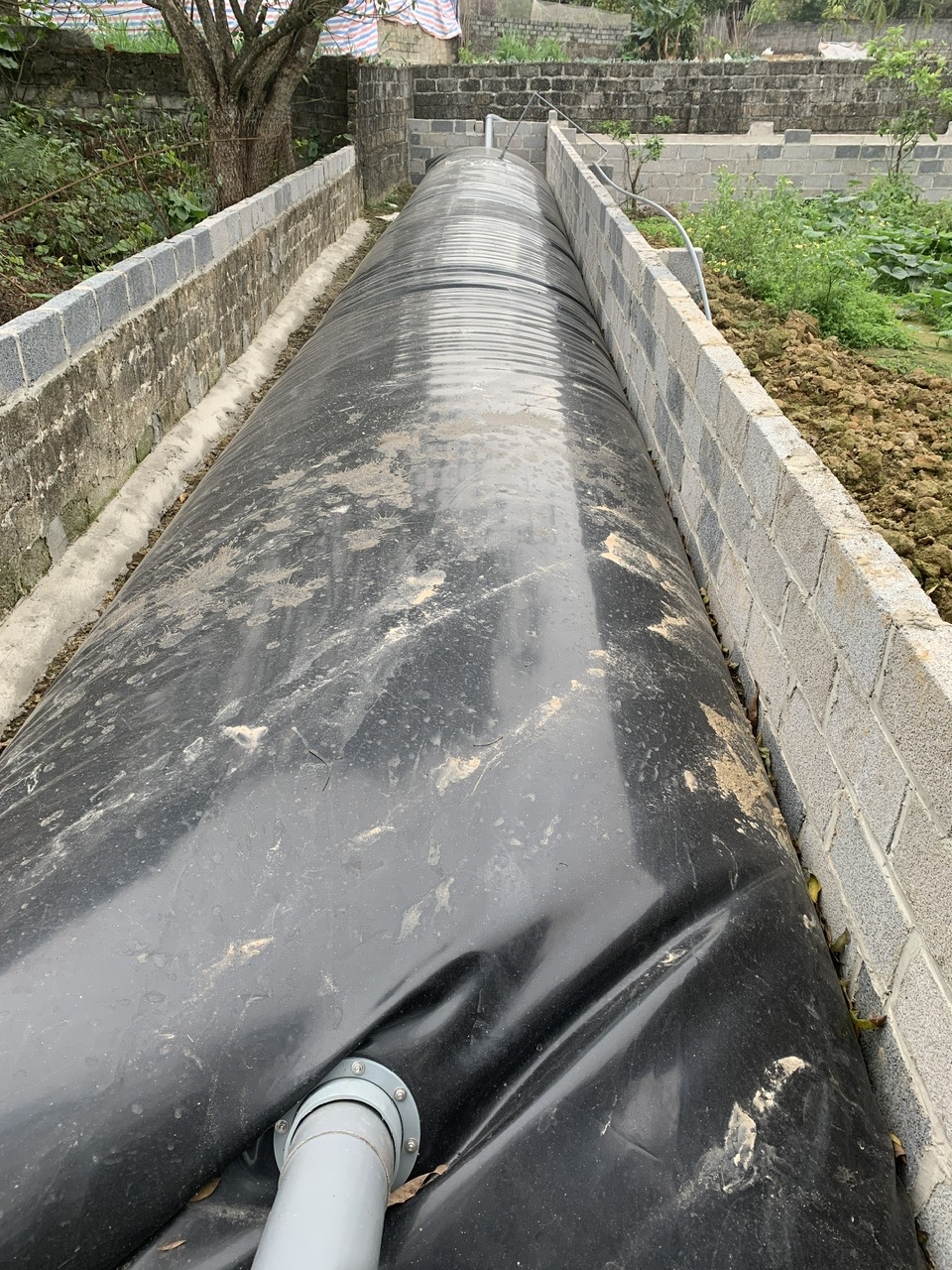 Túi bạt biogas HDPE Túi bạt biogas HDPE