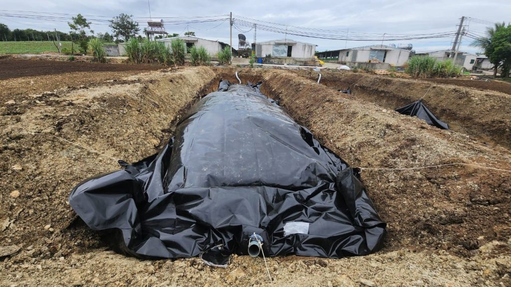 Túi bạt biogas HDPE Túi bạt biogas HDPE