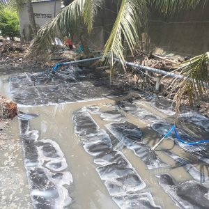 Thi công lắp đặt túi biogas