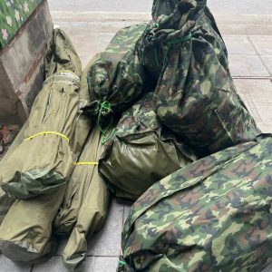 Vải bạt rằn ri quân đội