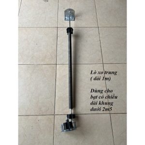 Lò xo bạt tự cuốn, Lò xo bạt cuốn mái rủ