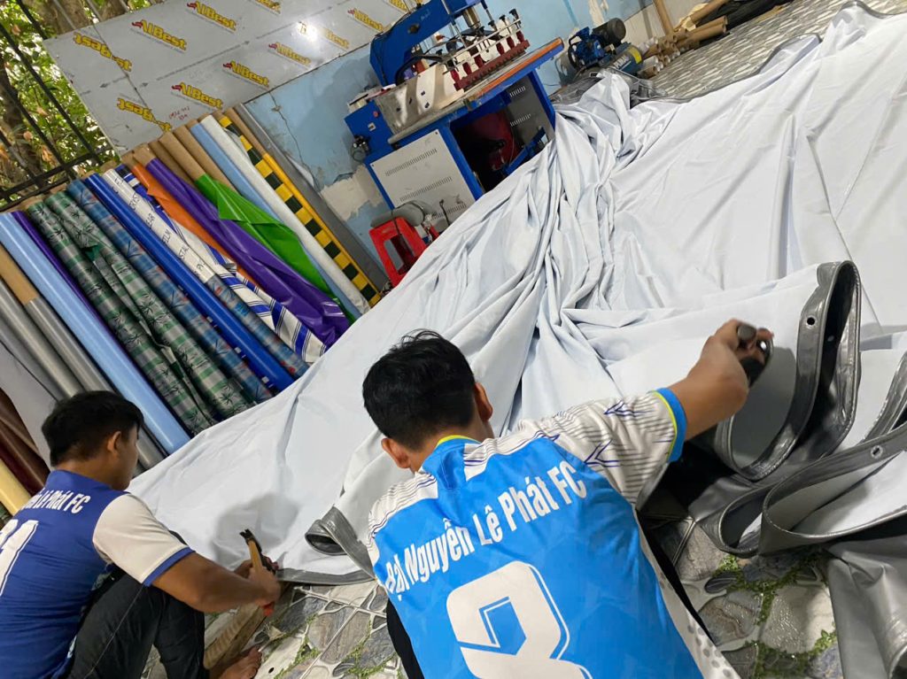 May bạt theo yêu cầu tại Hà Nội