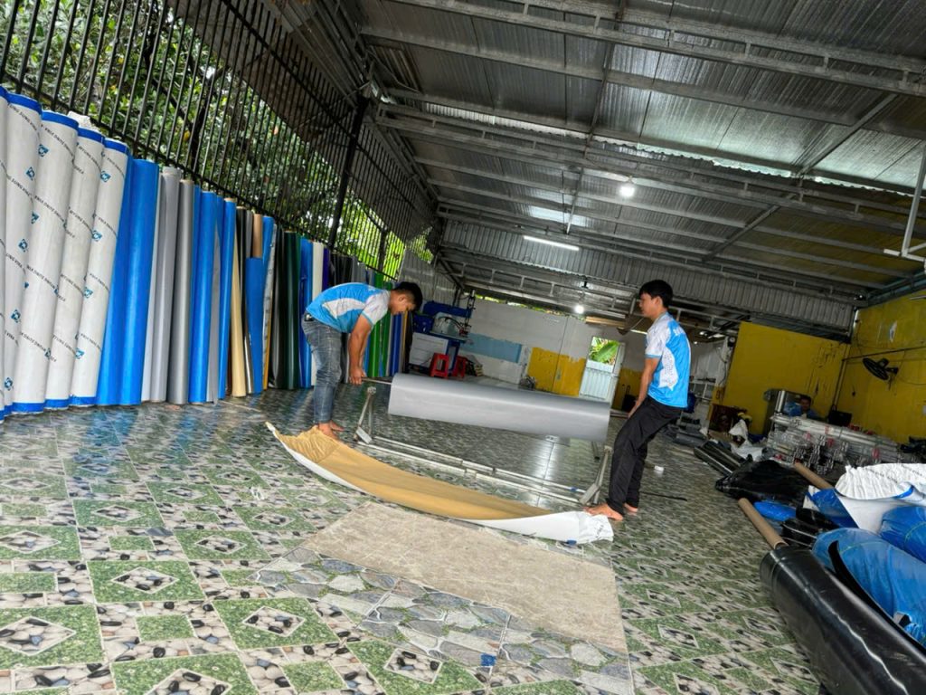 Xưởng may bạt che nắng theo yêu cầu ở Hà Nội