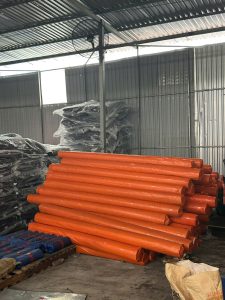 Xưởng bạt xanh cam ở Hải Phòng