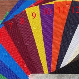Mã màu vải dù Polyester 900D chống thấm nước