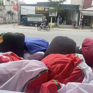 Vải dù Polyester 420D chống thấm nước