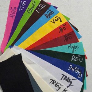 Mã màu vải dù Polyester 420D chống thấm nước