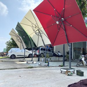 Ô dù che nắng mưa ngoài trời ở Thanh Hoá