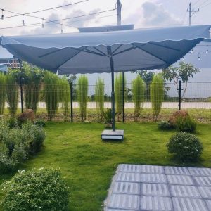 Thay bạt áo dù lệch tâm vuông 3m ở Quảng Bình
