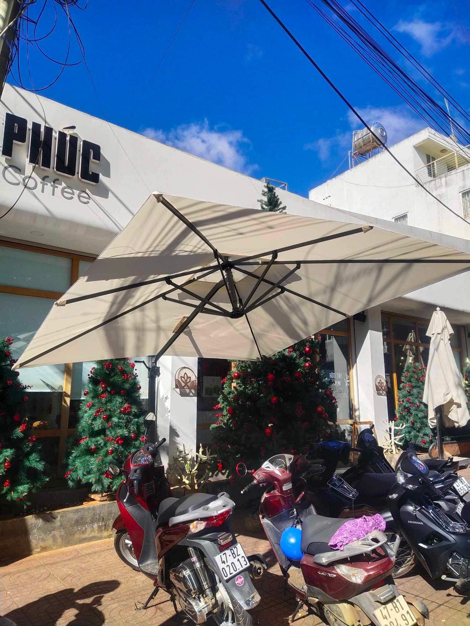Thay bạt áo dù quán cafe ở Quảng Ngãi Thay bạt áo dù quán cafe ở Quảng Ngãi